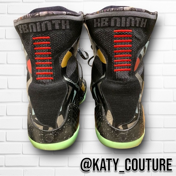 NIKE KOBE 9 NOLA GUMBO LEAGUE MAESTRO W/ ORIGINAL BOX, US MENS SIZE 12, MINT. - Picture 5 of 16